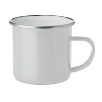 TAZZA IN METALLO SMALTATO